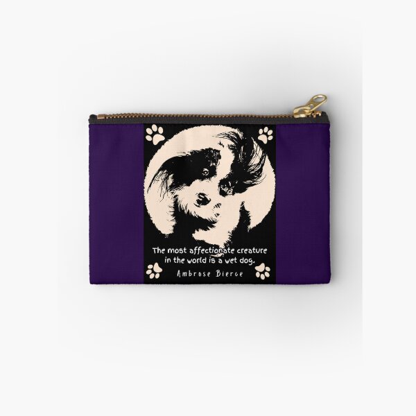 Item preview, Ambrose Bierce quote: The most affectionate creature in the world is a wet dog. designed and sold by artbleed.