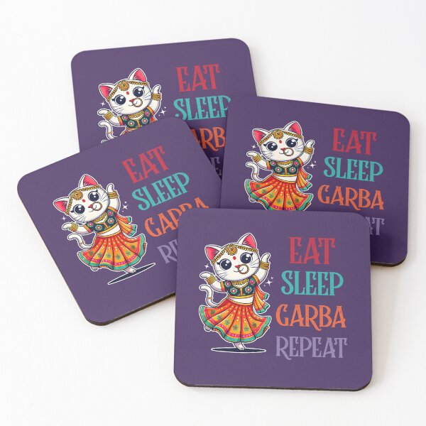 Item preview, Eat Sleep Garba Repeat! designed and sold by celcino-studio.