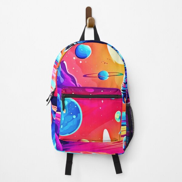 Item preview, Vibrant Astronaut Cartoon Art designed and sold by Health And Fitness Posts e-Store.
