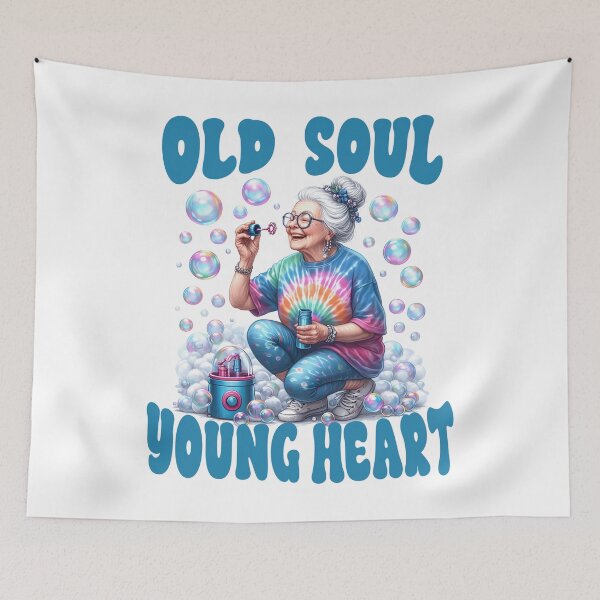 Item preview, Old Soul Young Heart designed and sold by TMars.