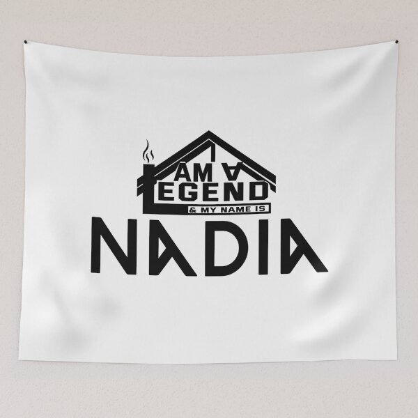 Item preview, I Am a Legend: Custom Name Design for Nadia designed and sold by koreatvtea.