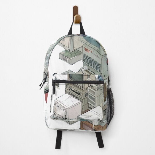 Item preview, Retro Tech Tower designed and sold by BasajaunStudio.