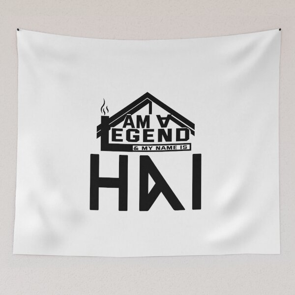 Item preview,  I Am a Legend: Custom Name Design for Hai designed and sold by koreatvtea.