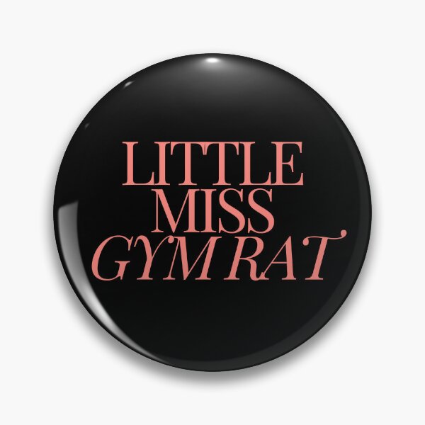 Item preview, Little miss gym rat gym girl quote gym motivation quotes shirts designed and sold by VBRIdesings.