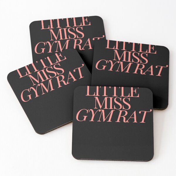 Item preview, Little miss gym rat gym girl quote gym motivation quotes shirts designed and sold by VBRIdesings.
