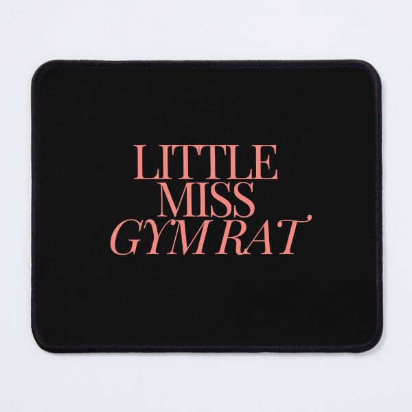 Item preview, Little miss gym rat gym girl quote gym motivation quotes shirts designed and sold by VBRIdesings.