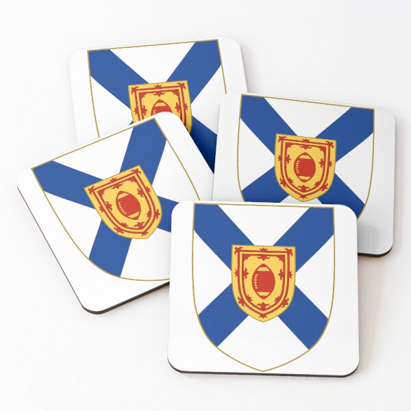 Item preview, Nova Scotia Canadian Football Shield (Sgiath Ball-coise Chanada Nuadh Alba) designed and sold by JonathanR1994.