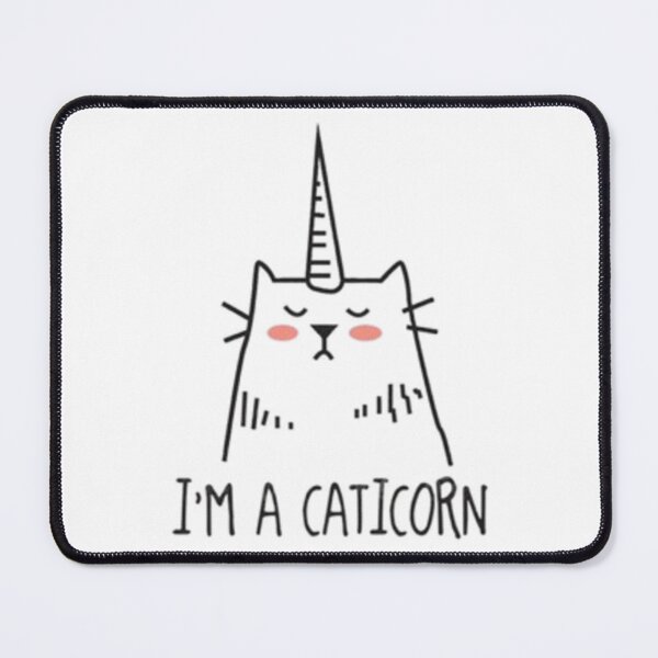 Artikelvorschau, Camiseta 'Soy un Caticorn': ¡La fusión perfecta entre gato y magia! entworfen und verkauft von MeowLoka ⭐⭐⭐⭐.