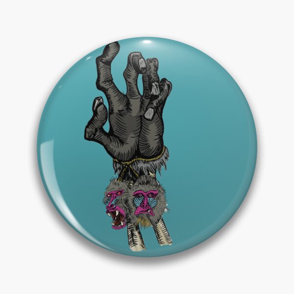Item preview, vodoo hand designed and sold by Carapalidart.