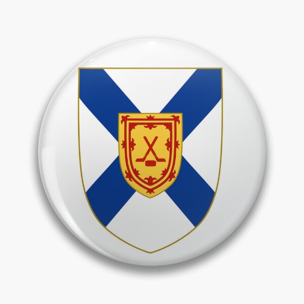 Item preview, Nova Scotia Ice Hockey Shield (sgiath hocaidh-deighe alba nuadh) designed and sold by JonathanR1994.