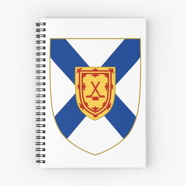 Item preview, Nova Scotia Ice Hockey Shield (sgiath hocaidh-deighe alba nuadh) designed and sold by JonathanR1994.