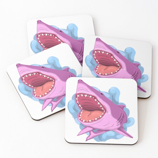 Item preview, Pink shark designed and sold by Antiope33.