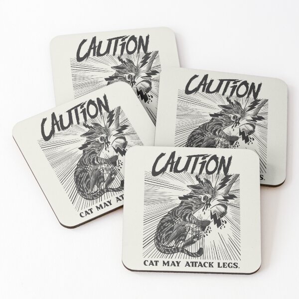 Item preview, Cat Attack #CatGifts #CatLady #CatMom #CatDad #CatLife designed and sold by Anna Halasek.