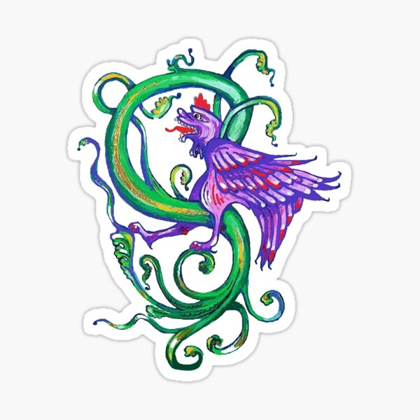 Artikel-Vorschau von Mittelalterlicher Drache, designt und verkauft von voicivoila.