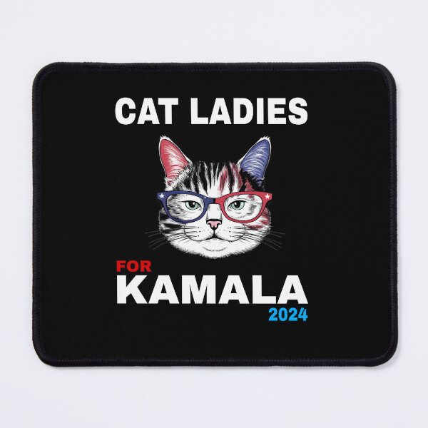 Item preview, Childless Cat Lady 2024 Kamala Harris designed and sold by TahfahTk.