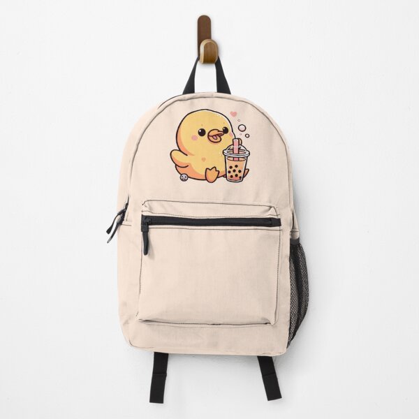 Item preview, Duck Drinking Boba Tea Cute designed and sold by StylishDesigns_ByJohn.