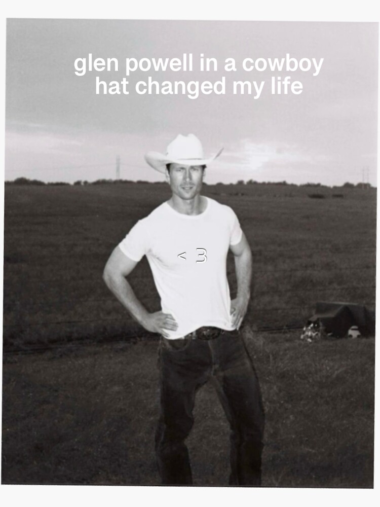 Glen Powell Twisters Cowboy Hat Glenn Powell Twister Western Hats