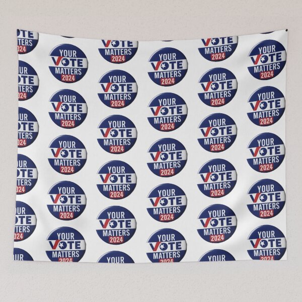 Item preview, Your Vote Matters 2024" Campaign Button Design designed and sold by merve02shop.