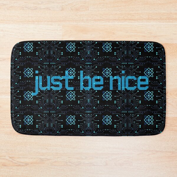 Item preview, Just Be Nice - Computer Patterned Image designed and sold by signshirtz.