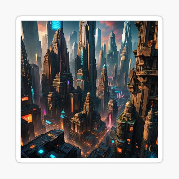 Item preview, Time-Worn Metropolis Fusion designed and sold by koreatvtea.