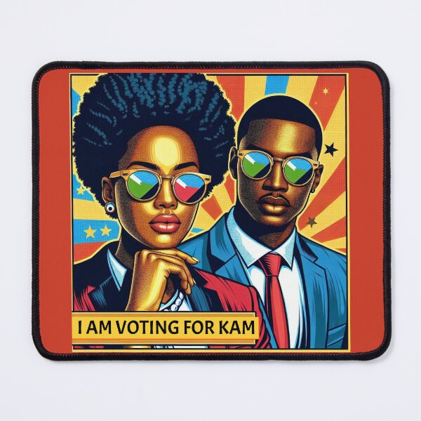 Item preview, I AM VOTING FOR KAM designed and sold by DesignsByPrnces.
