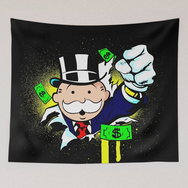 Item preview, Monopoly Man Triumph: Fist Raised in Victory designed and sold by DonVivaldo.