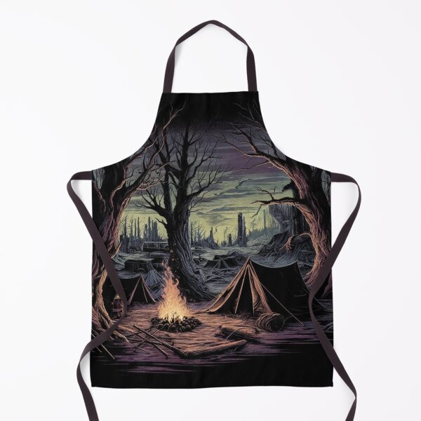 Item preview, Dystopian Camping Scene designed and sold by Blink Art Studio.