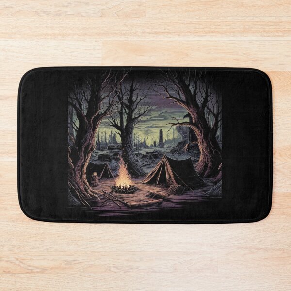 Item preview, Dystopian Camping Scene designed and sold by Blink Art Studio.