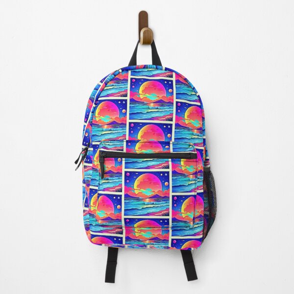 Item preview, Vibrant Sunset Seascape designed and sold by Health And Fitness Posts e-Store.