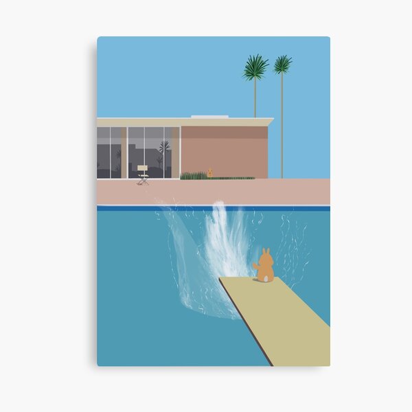 デイビッドホックニー　A Bigger Splash ホックニー David Hockney A Bigger Splash