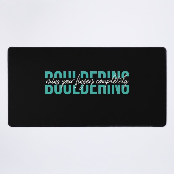 Item preview, Bouldering climbing ruins your fingers lettering retro vintage designed and sold by Bouldershop.