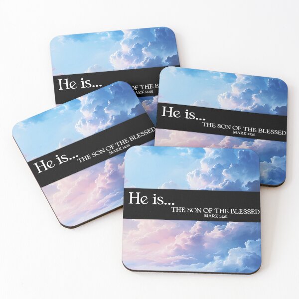 Item preview, He is... The Son of Blessed Mark 14:61 designed and sold by WideIsTheGate.