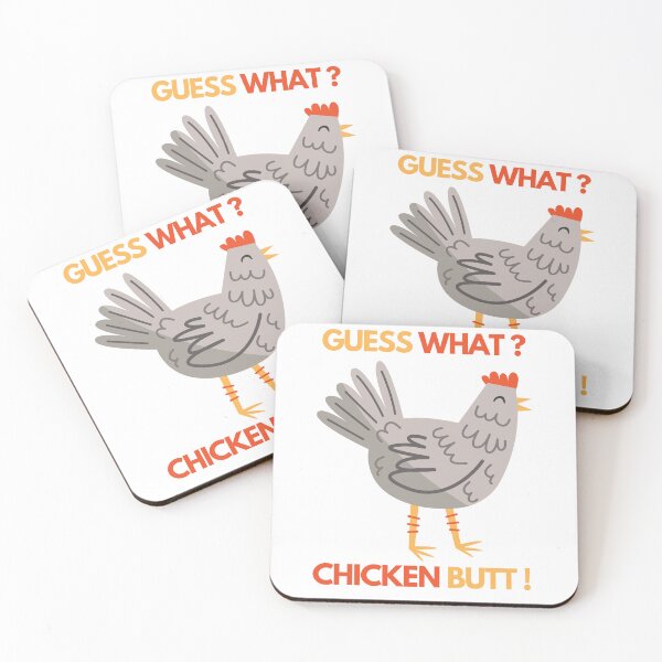 Item preview, Funny Guess What? Chicken Butt! funny design designed and sold by Abd00essamad.