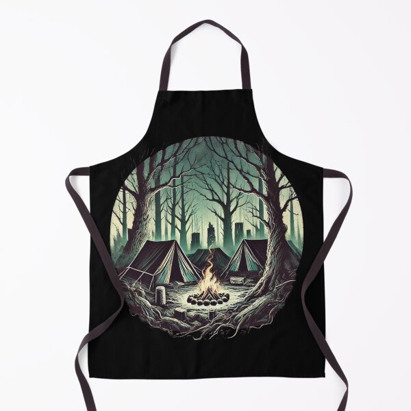 Item preview, Dystopian Camping Scene designed and sold by Blink Art Studio.
