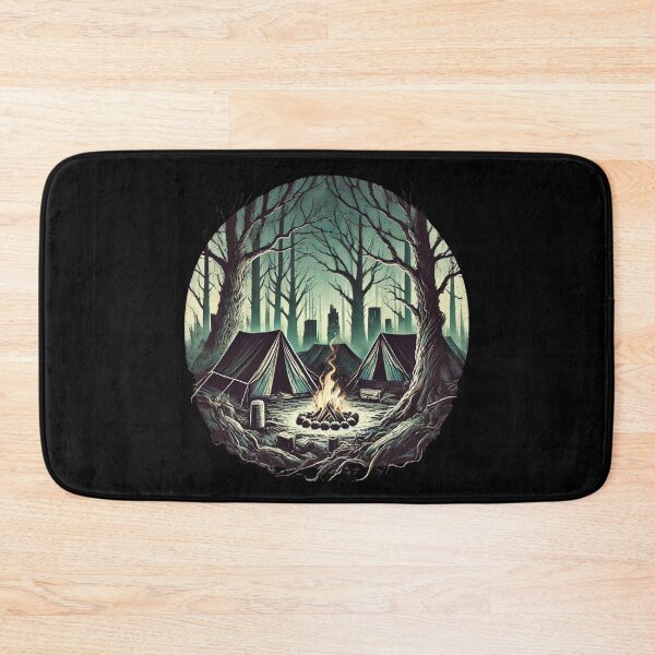 Item preview, Dystopian Camping Scene designed and sold by Blink Art Studio.