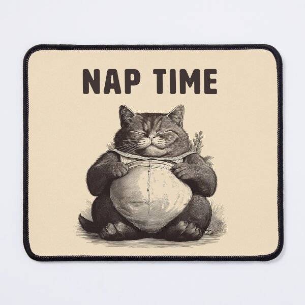 Item preview, Nap time fat kitty designed and sold by La Loca.