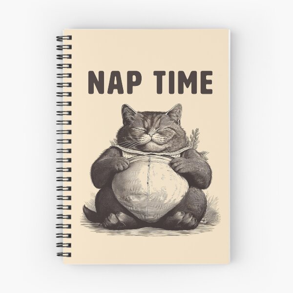 Item preview, Nap time fat kitty  designed and sold by La Loca.