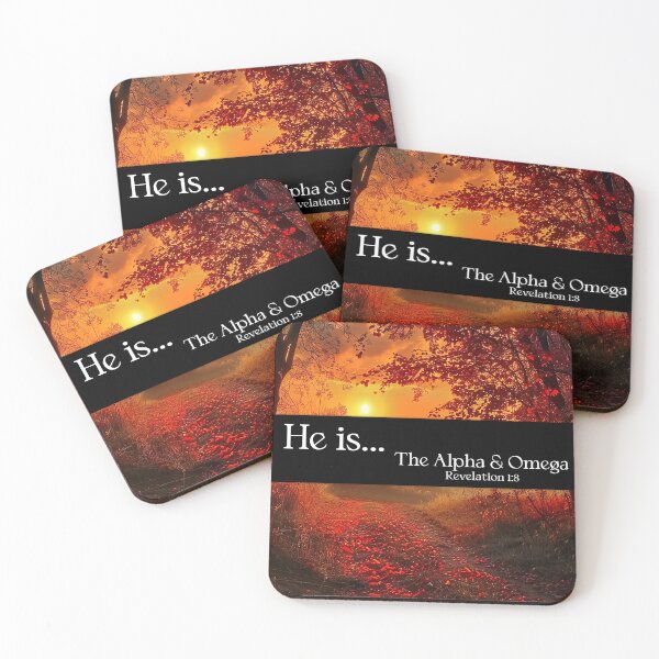 Item preview, He is... The Alpha and Omega Revelation 1:8 designed and sold by WideIsTheGate.