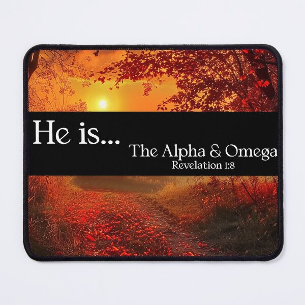 Artikelvorschau, Er ist... Das Alpha und Omega Offenbarung 1:8 entworfen und verkauft von WideIsTheGate.