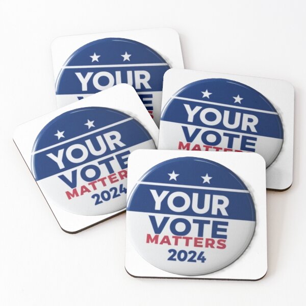 Item preview, Your Vote Matters 2024 Campaign Button designed and sold by merve02shop.