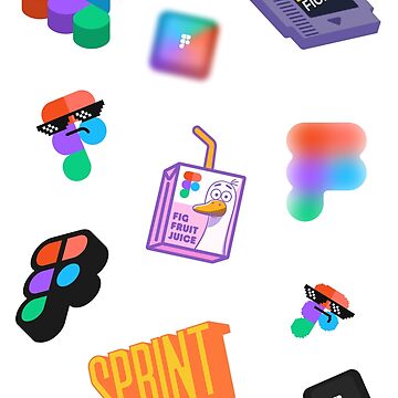 Artwork thumbnail, Figma Pack 3 - UX Designer | Product Designer | UI Designer Stickers by PoshPixel