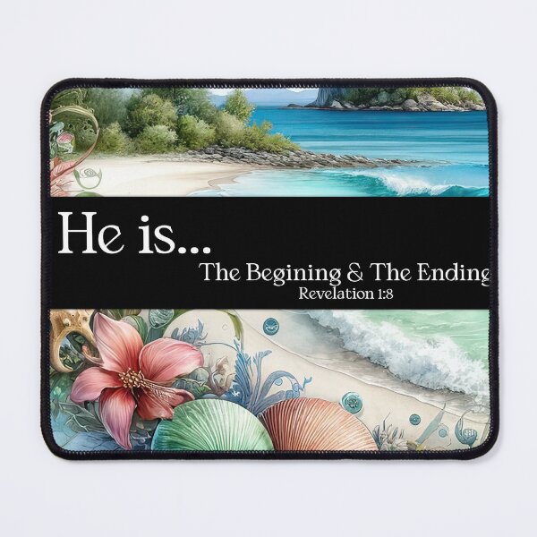 Item preview, He is...The begining & The ending Revelation 1:8 designed and sold by WideIsTheGate.