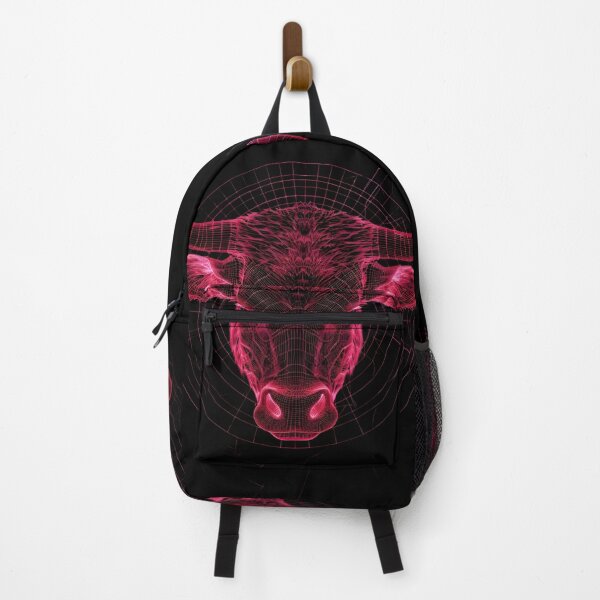Item preview, Neon Spirograph Bull Energy designed and sold by AI-Only Creations.