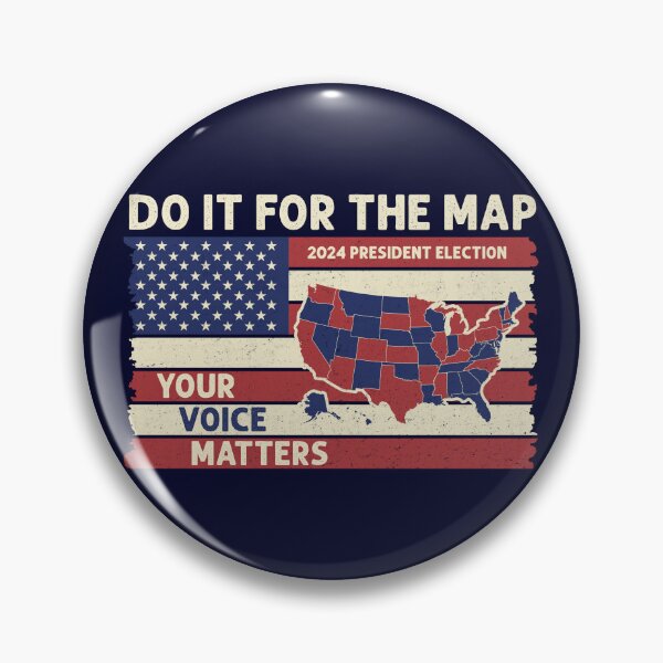 Item preview, Do it for the map with USA Flag President Election  2024 designed and sold by Trendsecne.