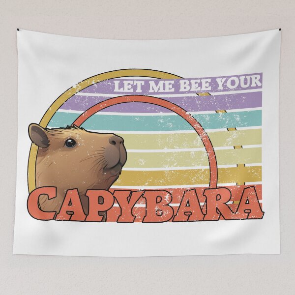 Item preview, Let Me Be Your Capybara 3 designed and sold by FotoBuda.