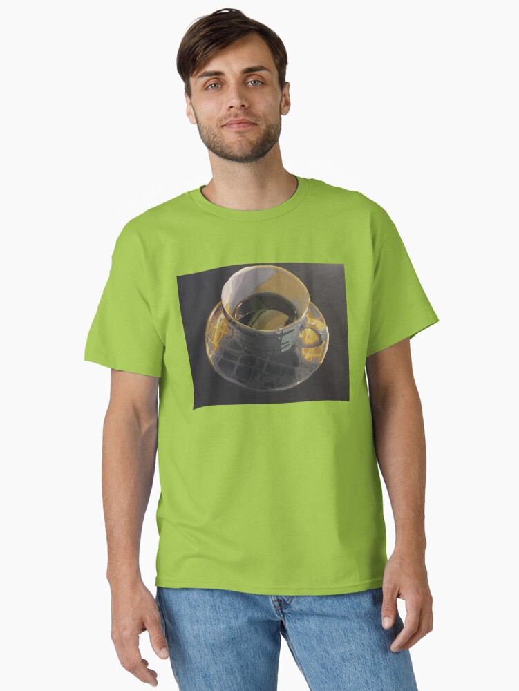 Thumbnail 2 of 7, Classic T-Shirt, Coffee Cup designed and sold by artistDanJ.