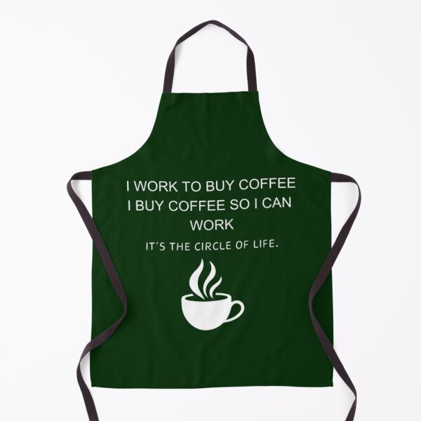 Item preview, I work to buy coffee. designed and sold by Jimmybyjimmy.