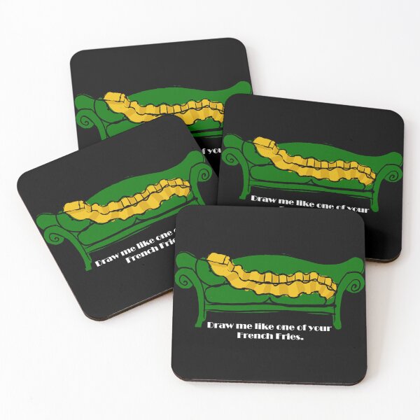 Item preview, Draw me like one of your French Fries(light text) designed and sold by havocsdoodles.