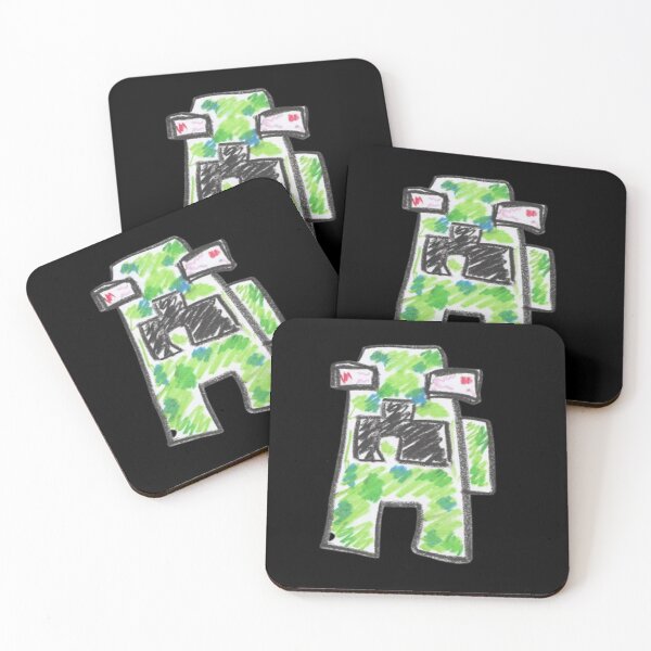 Item preview, Pixelated Green Monster Fun and Quirky designed and sold by Flowrena.