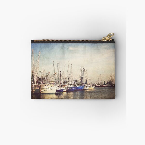 Item preview, Shrimp Boat Lineup at the Harbor designed and sold by Jonicool.